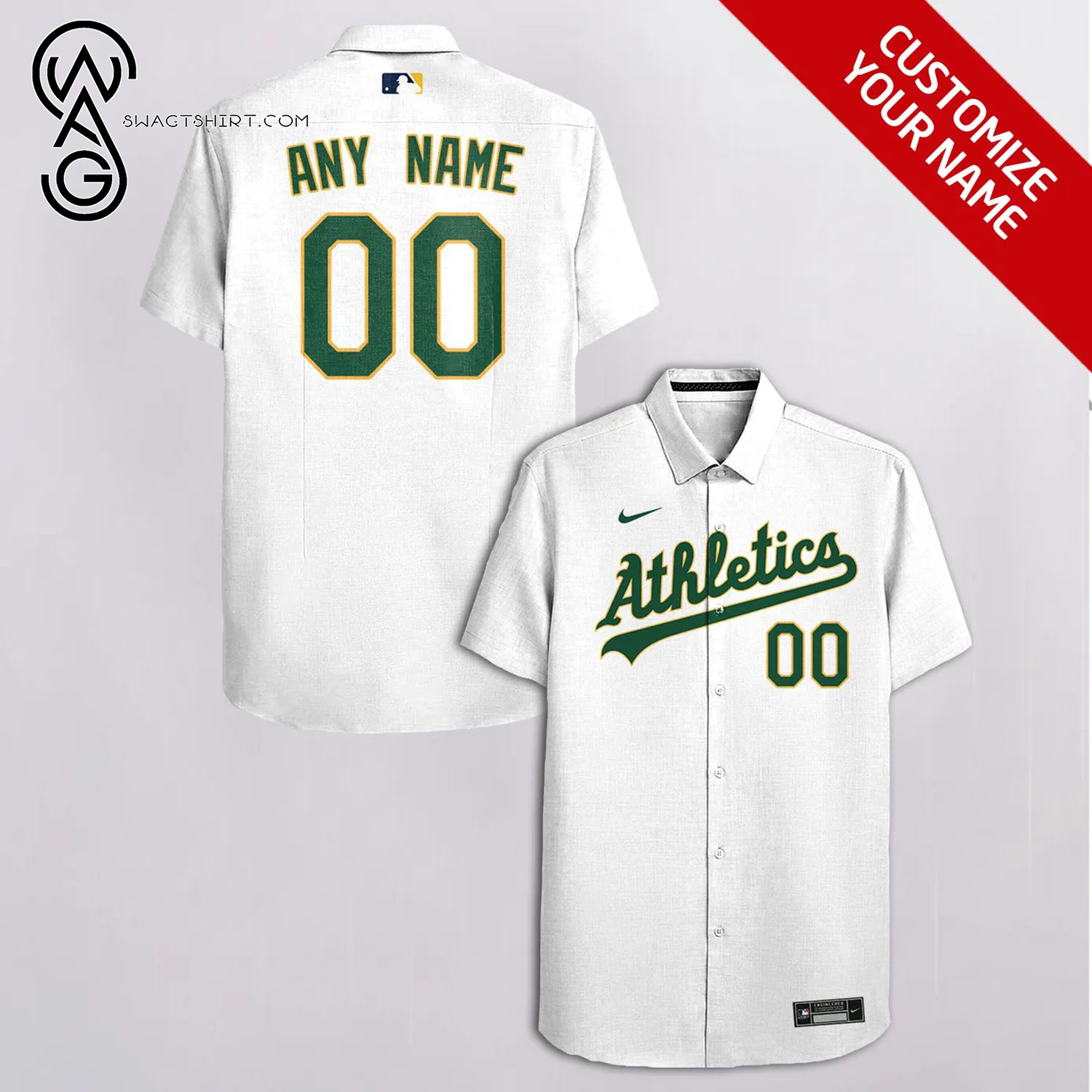 [Top Trending] The Oakland Athletics Full Printing Personalized Hawaiian Shirt